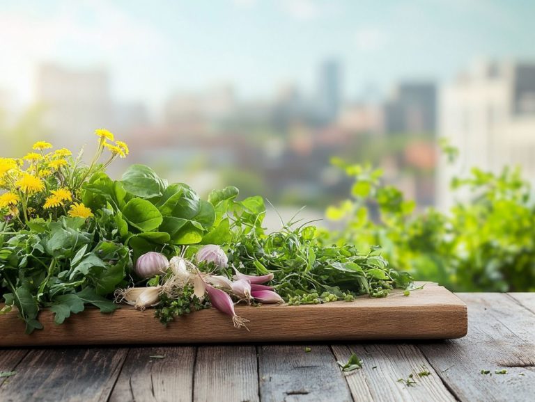 10 Edible Plants Found in Urban Areas