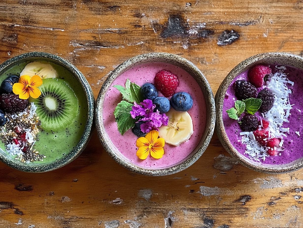 What are wild edibles and why should I use them in my smoothie bowls?