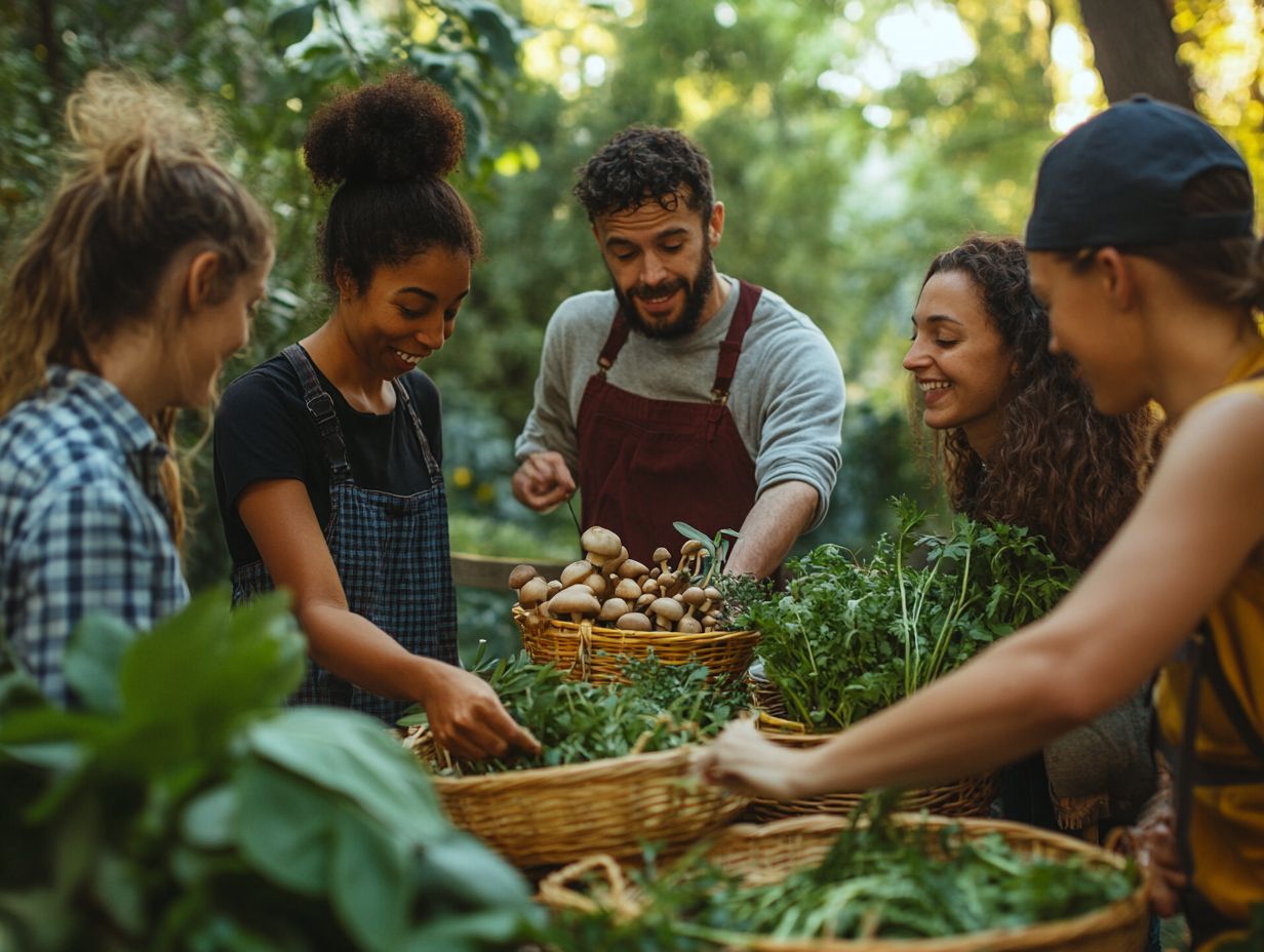 What Are Some Tips for Starting a Successful Foraging Community Project?