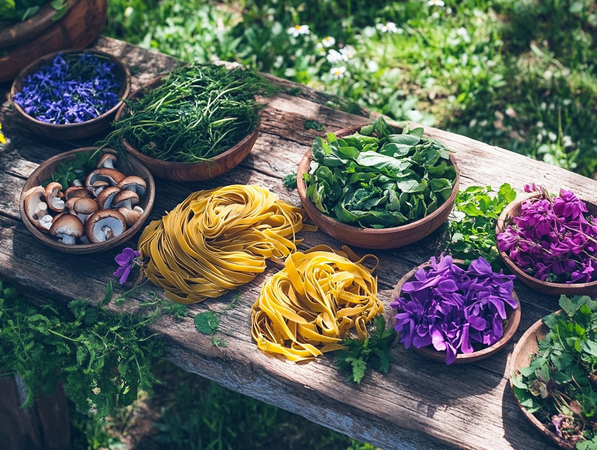 4. Wild Asparagus and Lemon Pasta