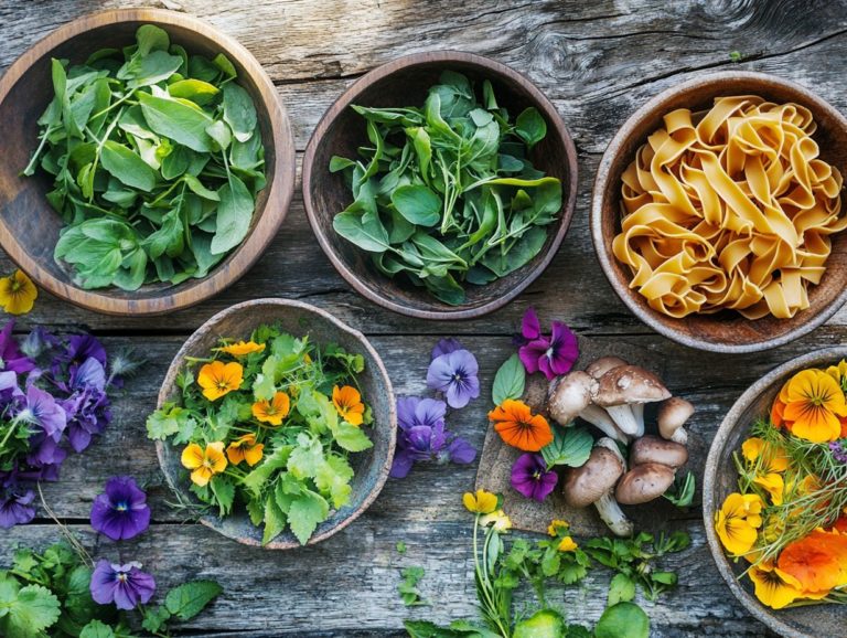 5 Creative Ideas for Wild Edible Pasta