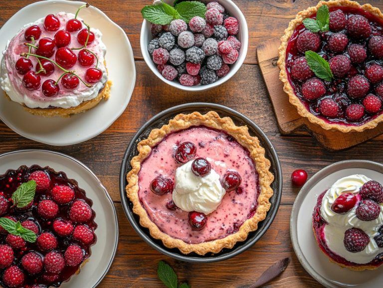 5 Desserts You Can Make with Wild Fruits