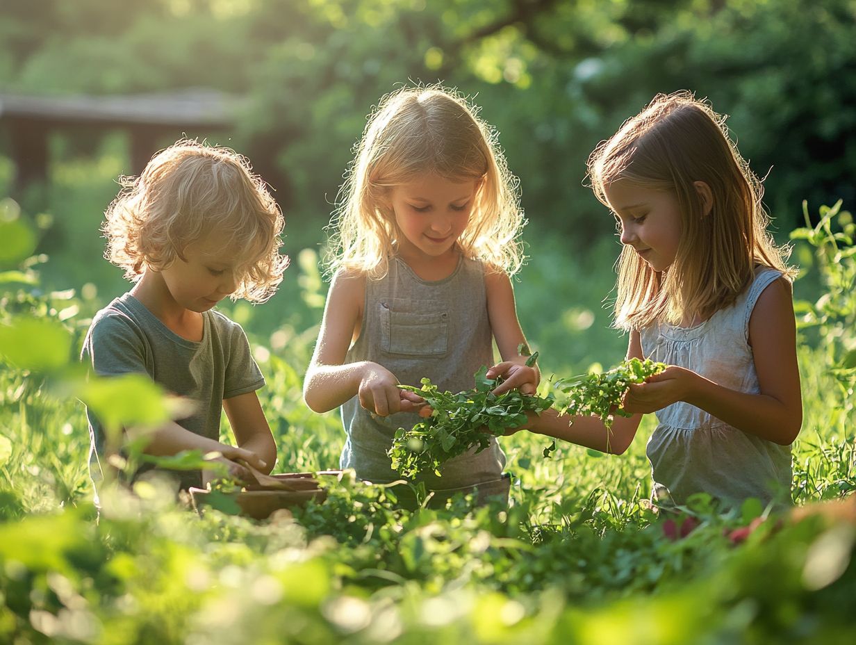 How Can Parents Encourage Their Kids to Try Wild Edibles?