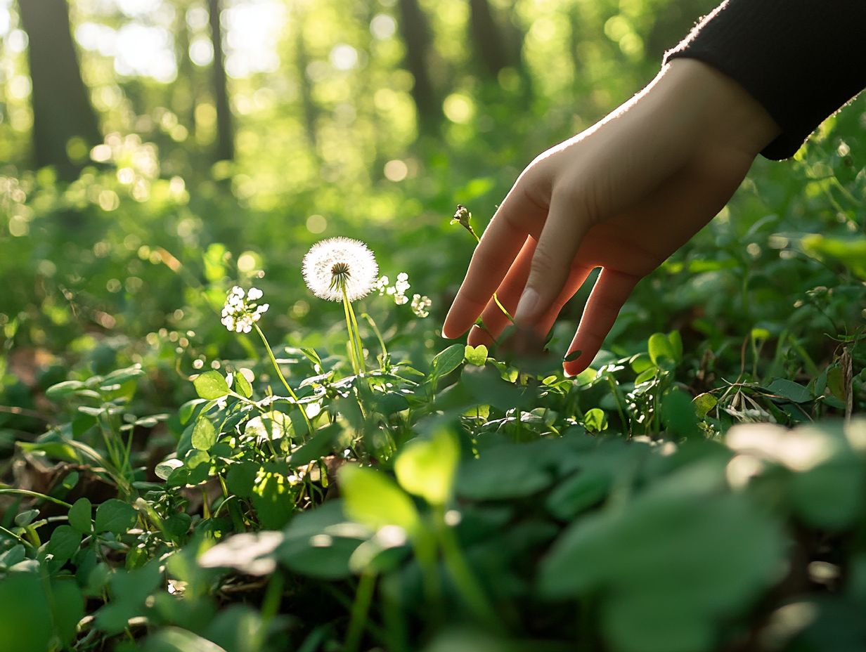 Image showing frequently asked questions about foraging