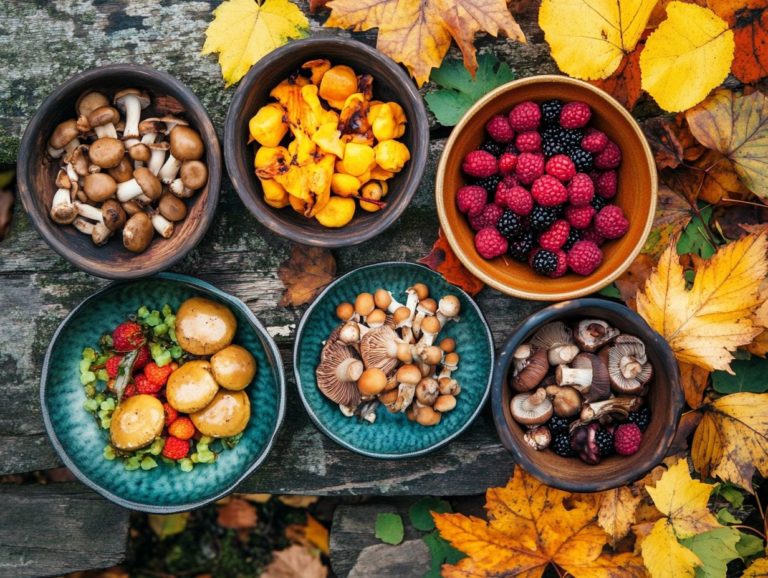 5 Must-Try Wild Edible Dishes This Fall