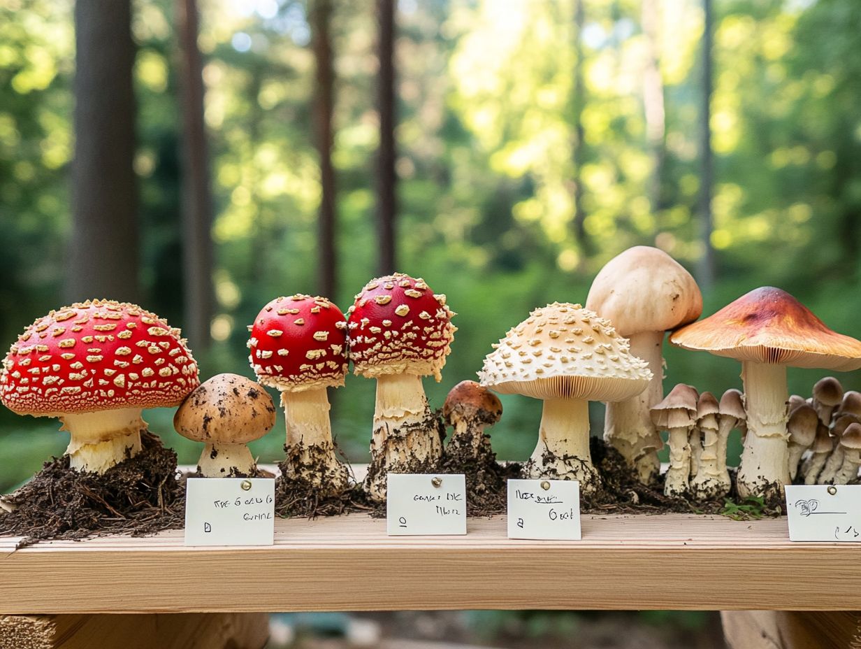 Characteristics of Poisonous Mushrooms