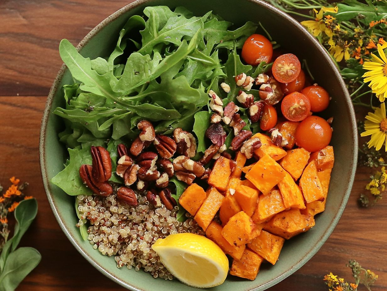 Quinoa and Roasted Vegetable Bowl