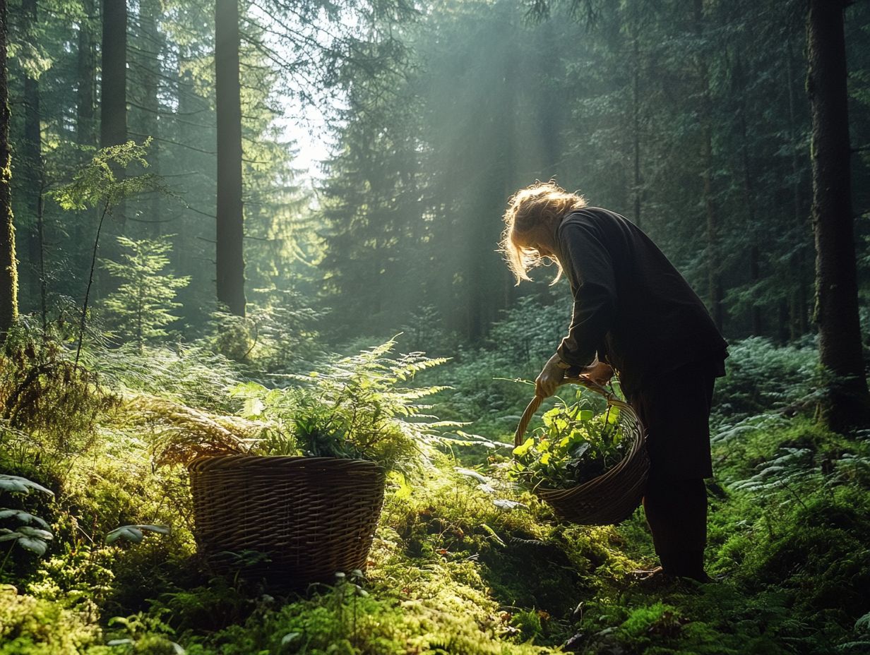 Safety precautions for foraging