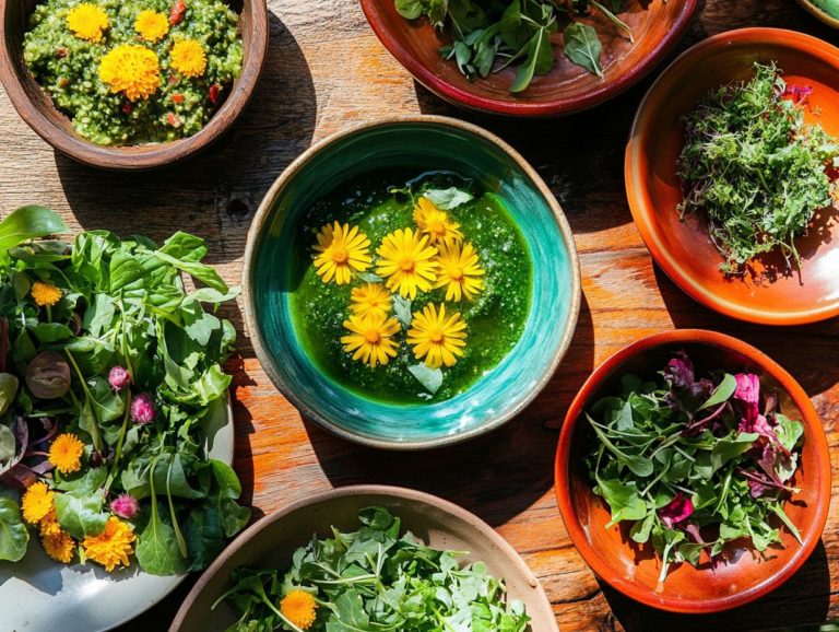 5 Ways to Include Wild Greens in Your Meals