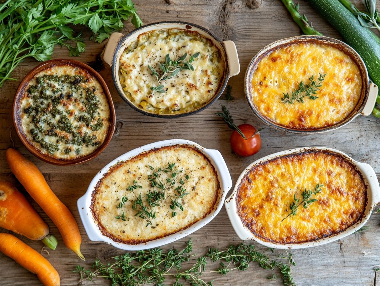 Delicious wild edible gratin recipes to impress your guests