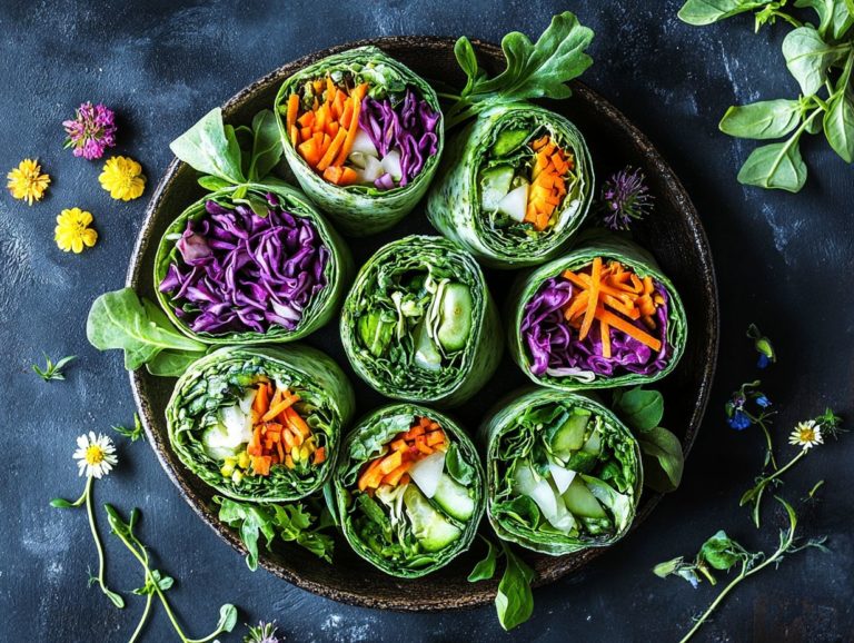 5 Wild Edible Ideas for Delicious Wraps