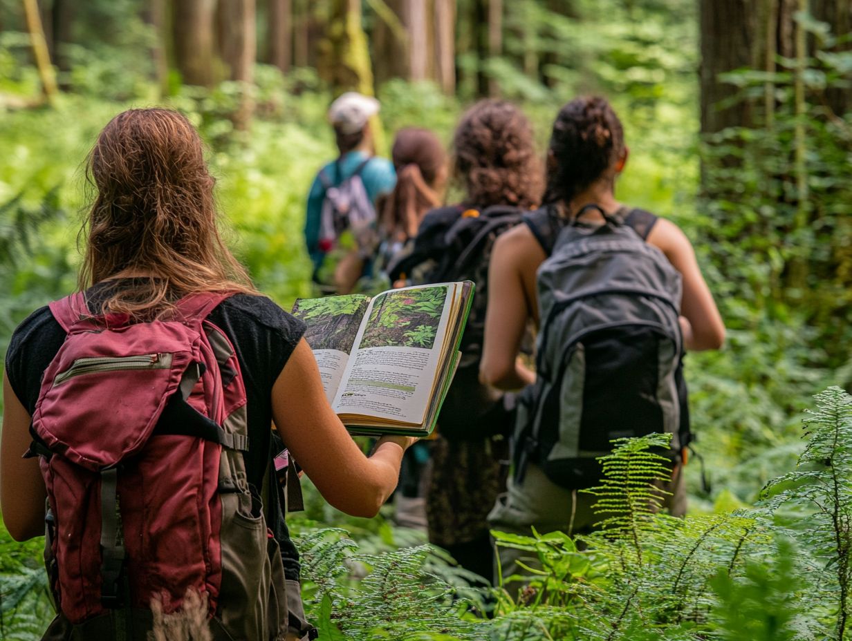 Working together for a sustainable future through foraging and community efforts