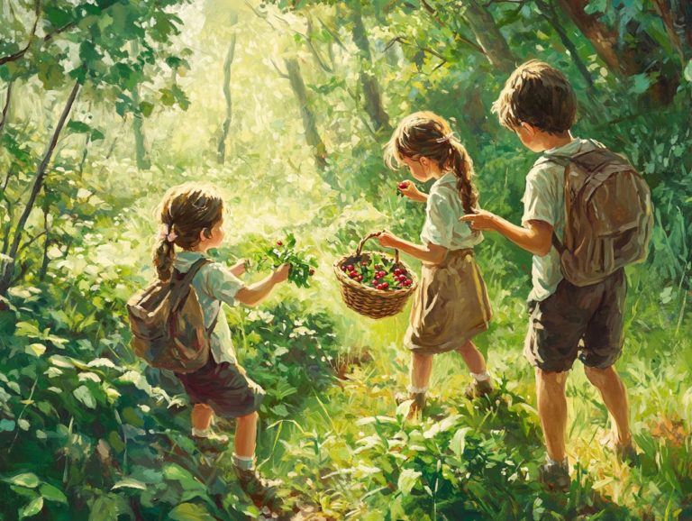 Can Children Forage for Wild Edibles?