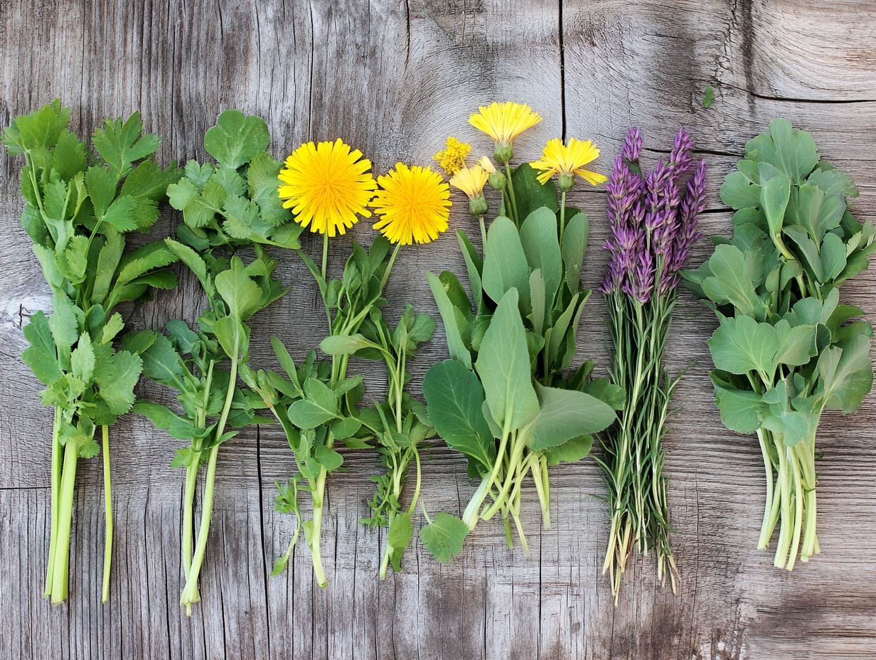 Common Edible Plants in North America