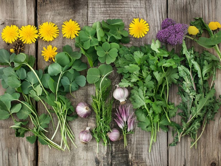 Common Edible Plants in North America