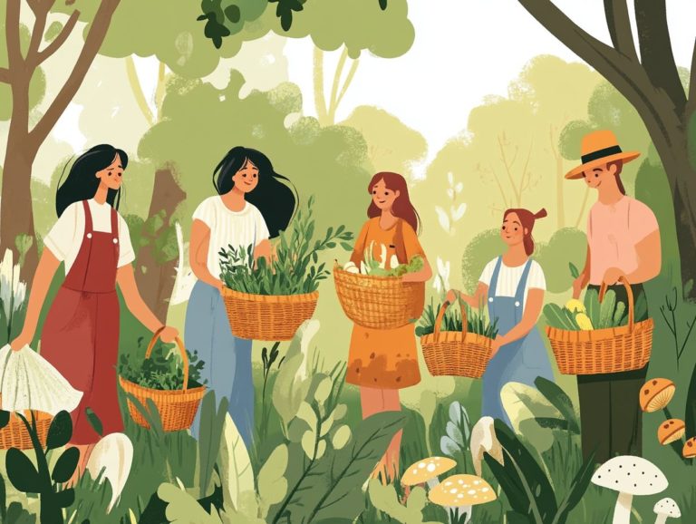 Community Foraging: Building Sustainable Practices