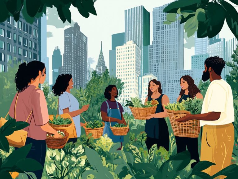 Connecting with Foragers in Urban Areas