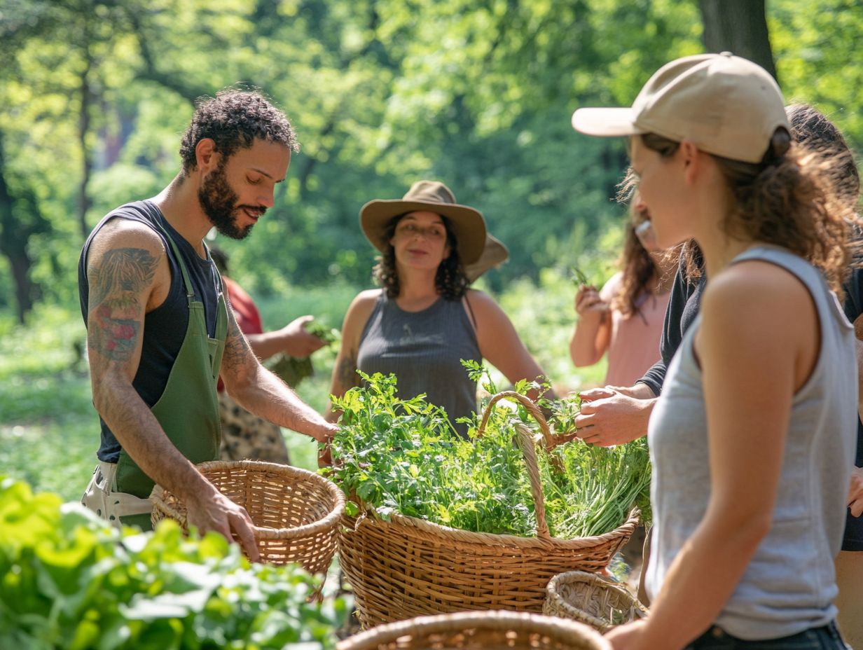 How to Find Local Foraging Groups