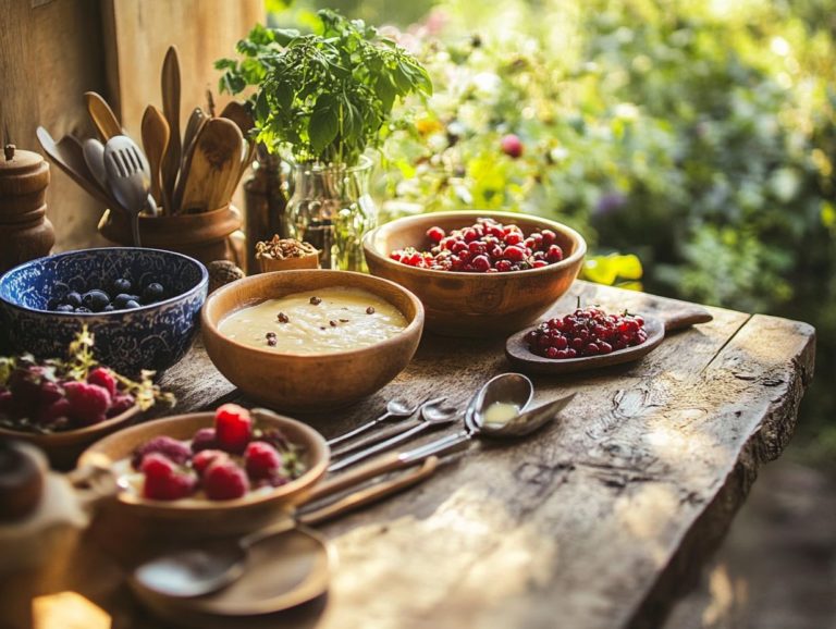 Crafting Wild Edible Custards and Puddings