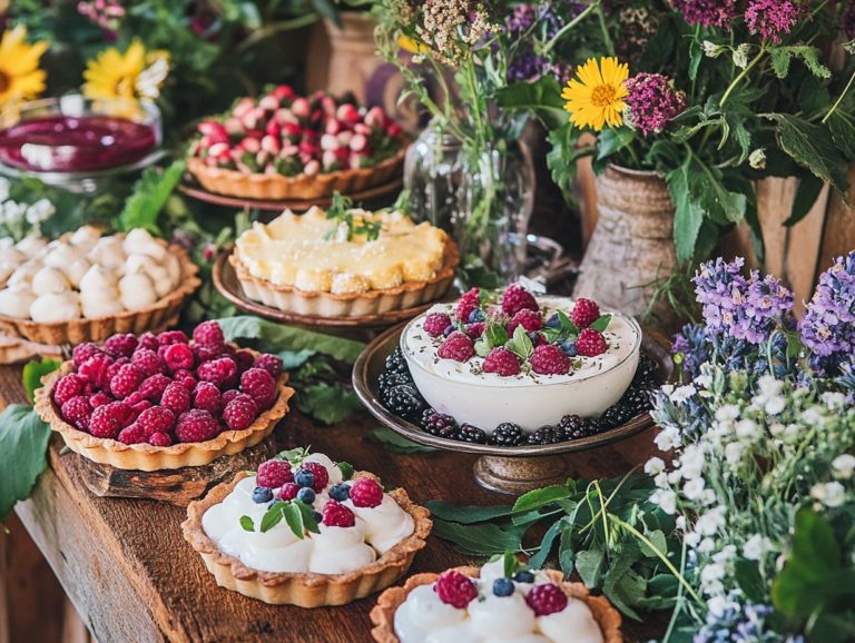 Crafting Wild Edible Desserts: A Guide