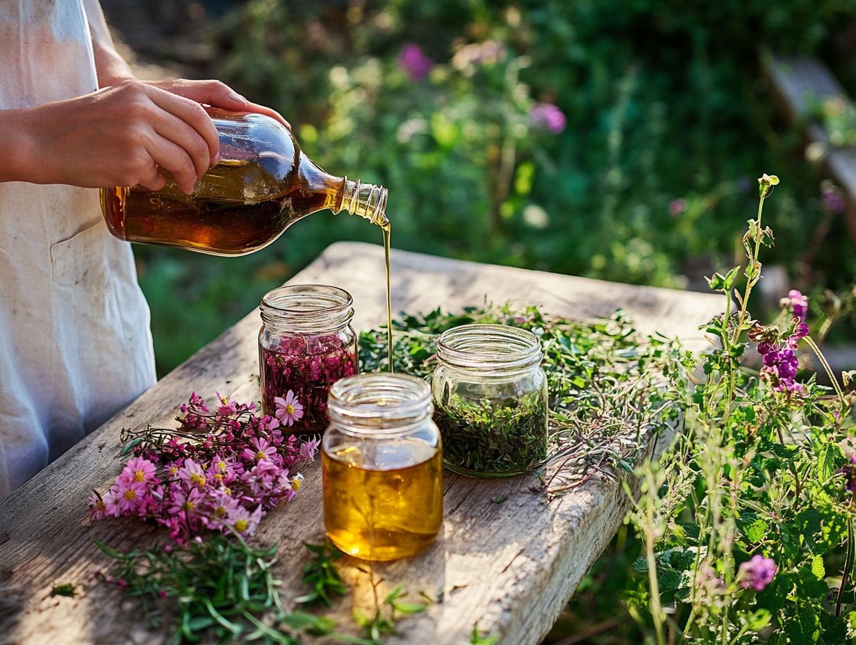 How to Make Wild Edible Infused Oils