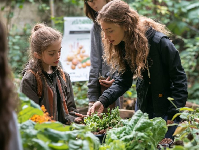 Creating Foraging Awareness in Schools