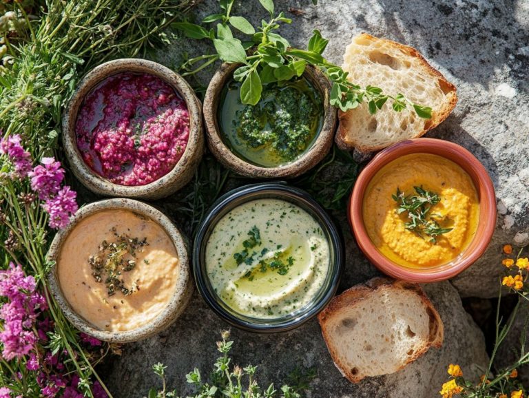 Creating Wild Edible Dips: Recipes to Try