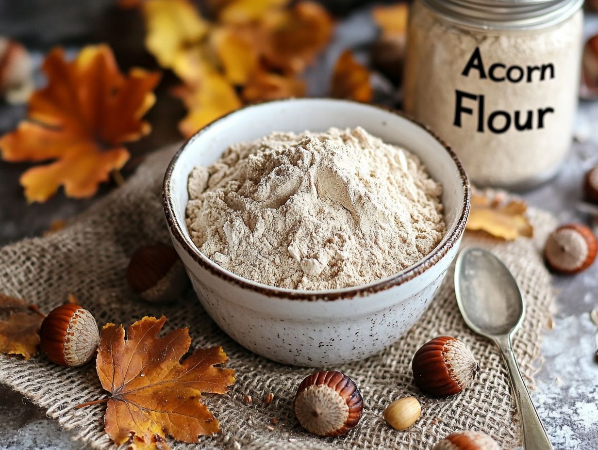 How to Make Acorn Flour