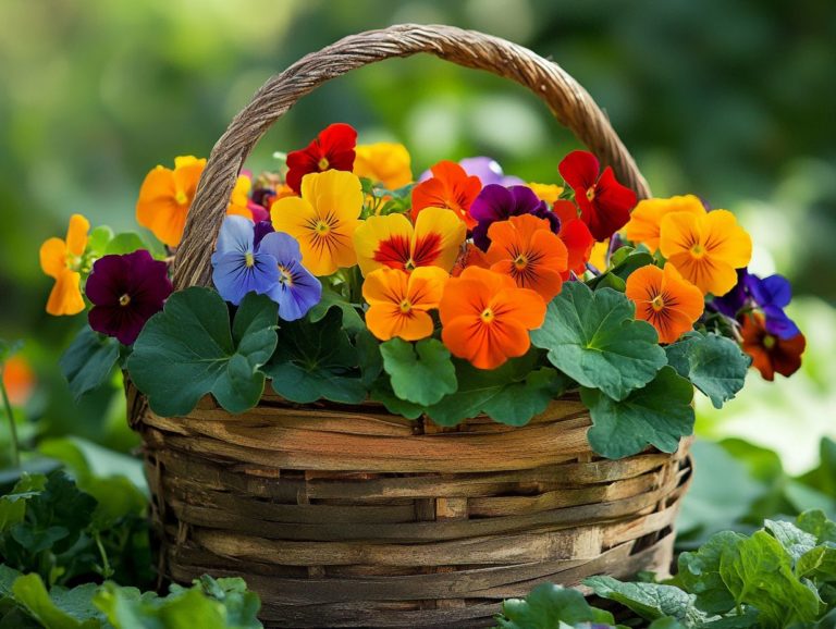 Edible Flowers: Seasonal Foraging Guide