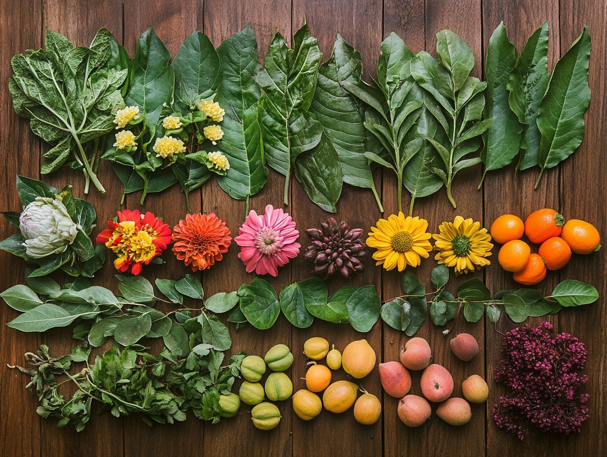 Flower and Fruit Identification