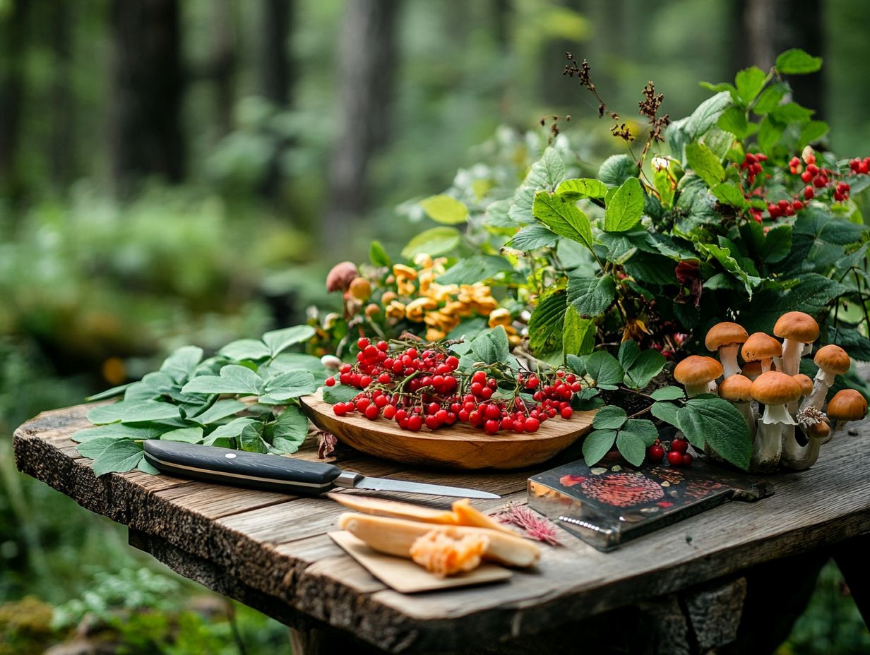 Common Edible Plants and Fungi