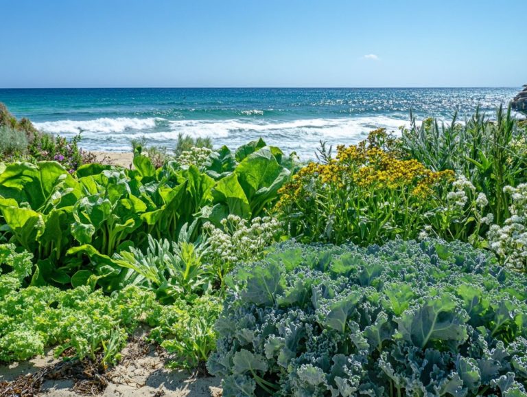 Edible Plants Found in Coastal Areas