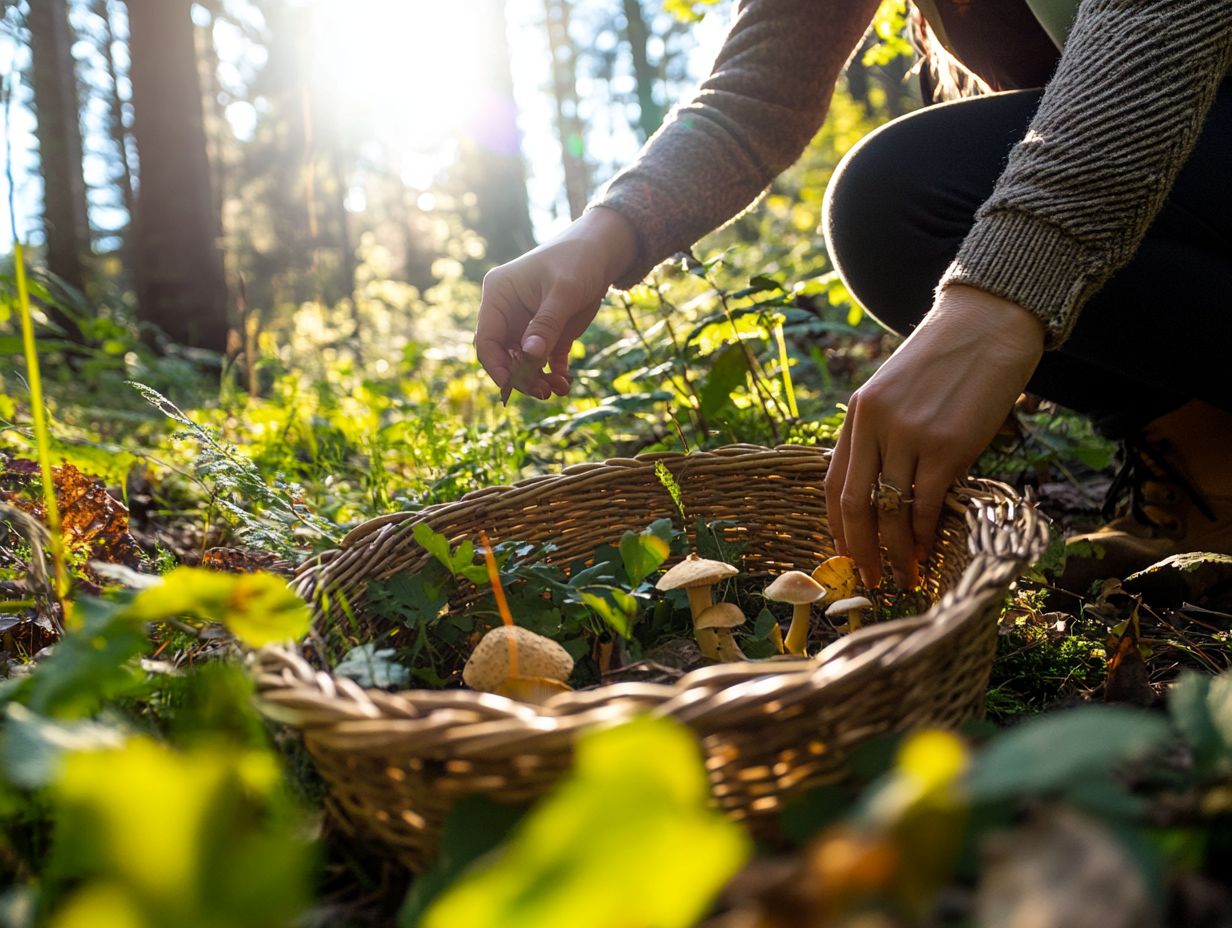 A visual representation of essential foraging skills for survival