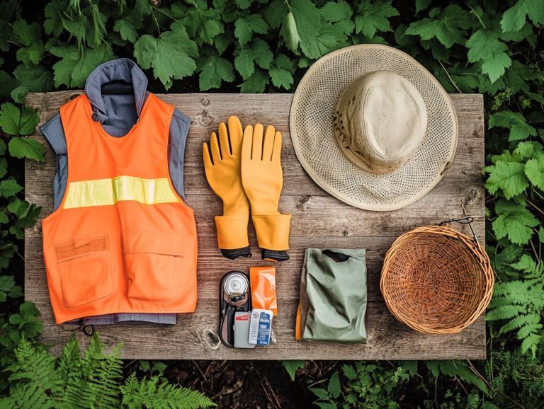 Essential Safety Gear for Outdoor Foraging