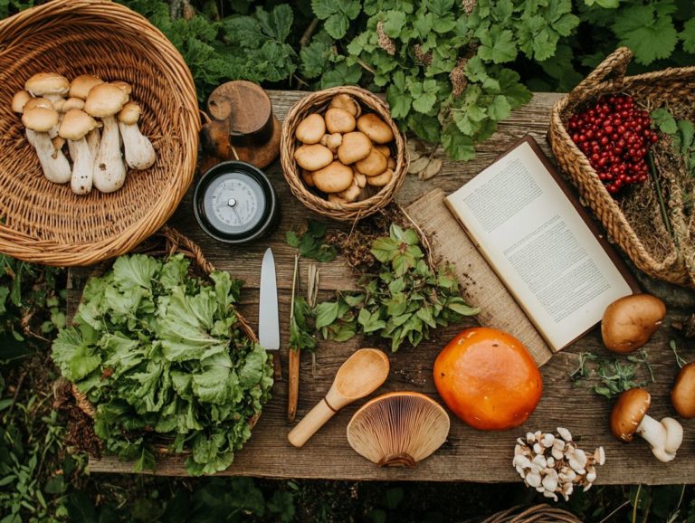 Essential Tools for Seasonal Foraging Adventures