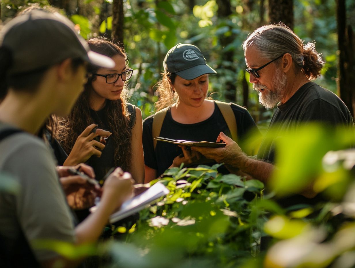 What should I expect from a foraging workshop in a national park?