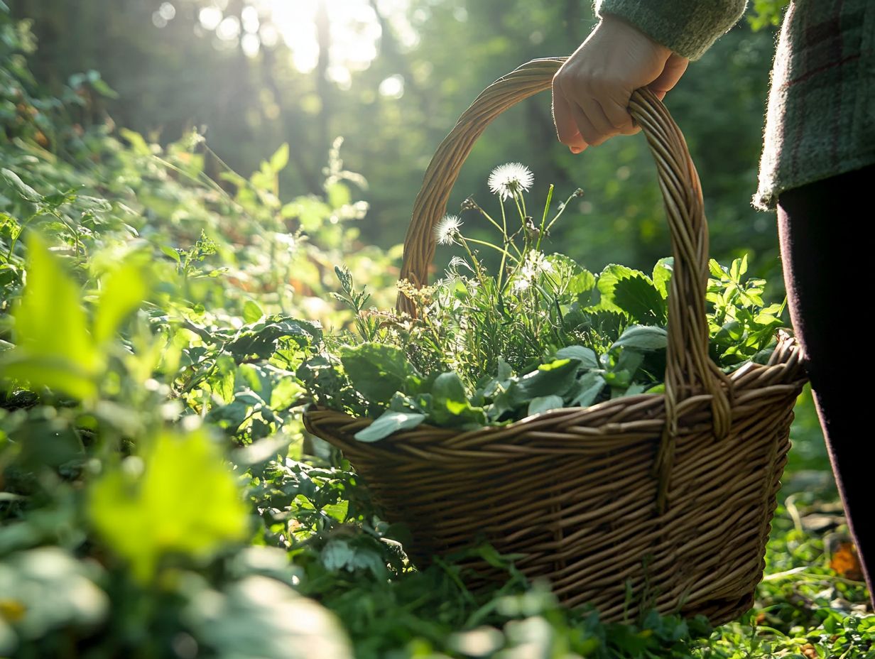 Preparing and Cooking with Wild Herbs