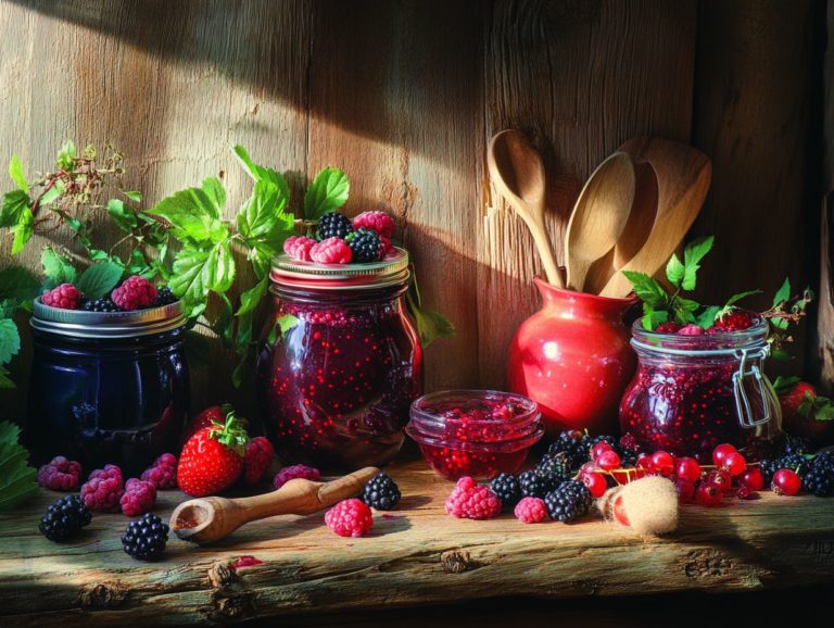 Foraged Berry Jam: A Step-by-Step Guide