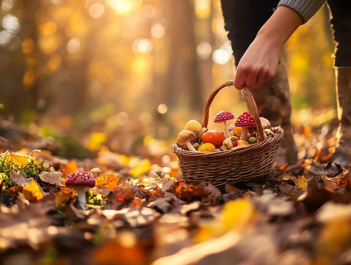 A guide to foraging for edible fungi in fall