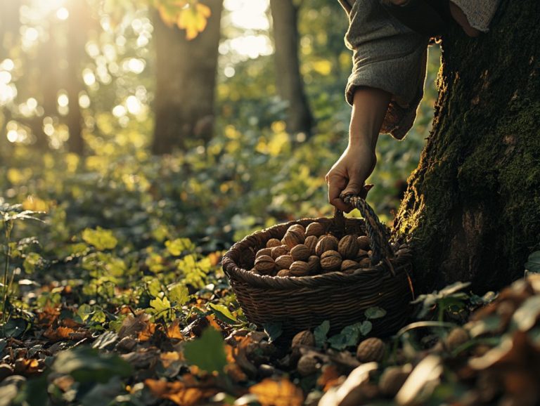 Foraging for Edible Wild Nuts: Cooking Tips