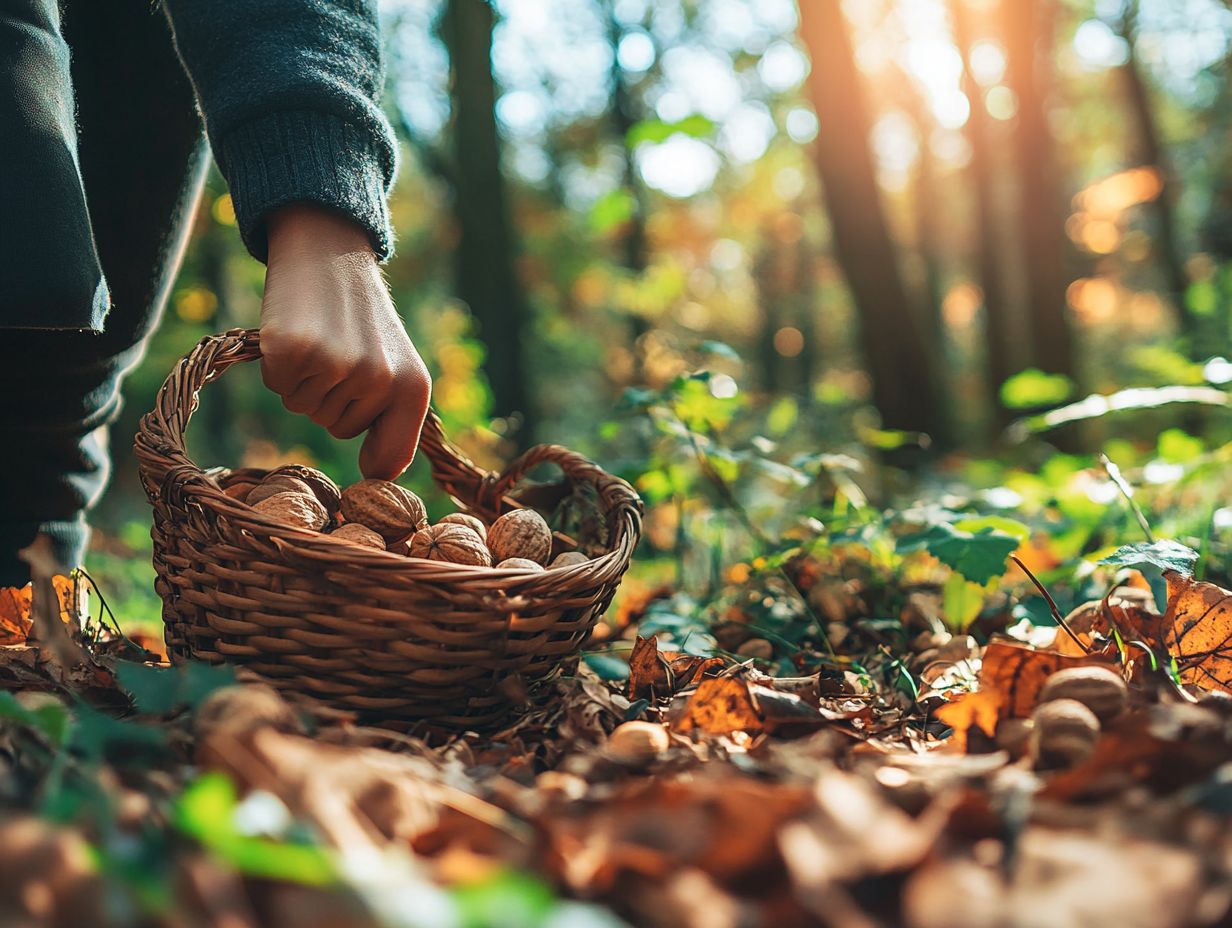 Identifying Edible Wild Nuts