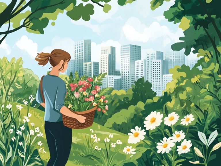 Foraging in Urban Environments: Seasonal Edibles