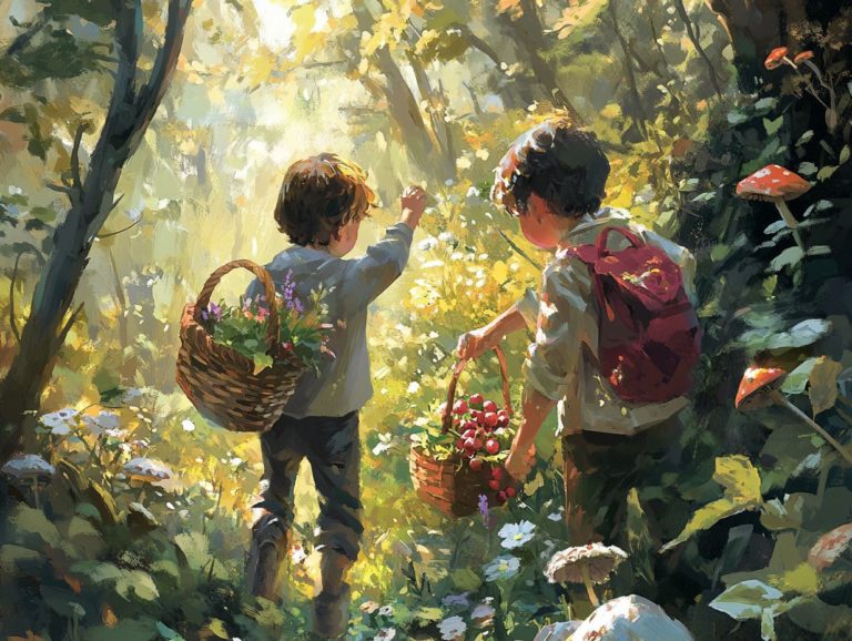 Foraging Techniques for Children: A Guide