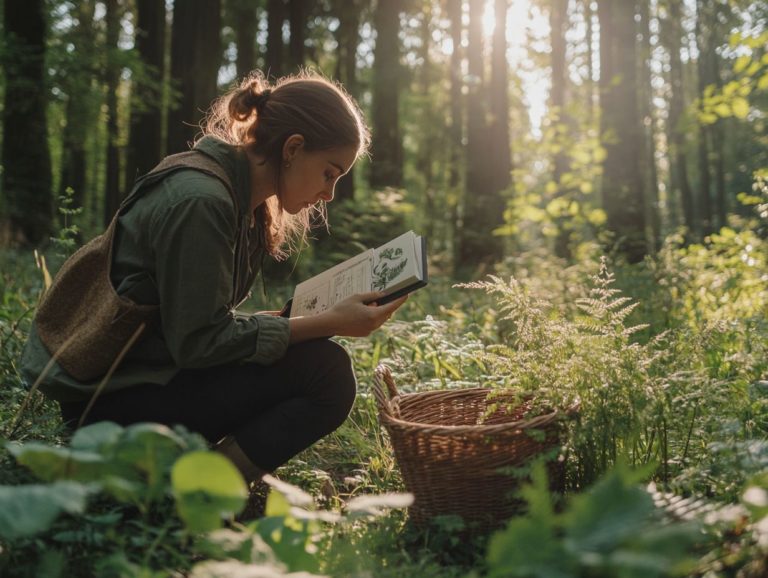 Foraging Techniques for Non-Edible Plants