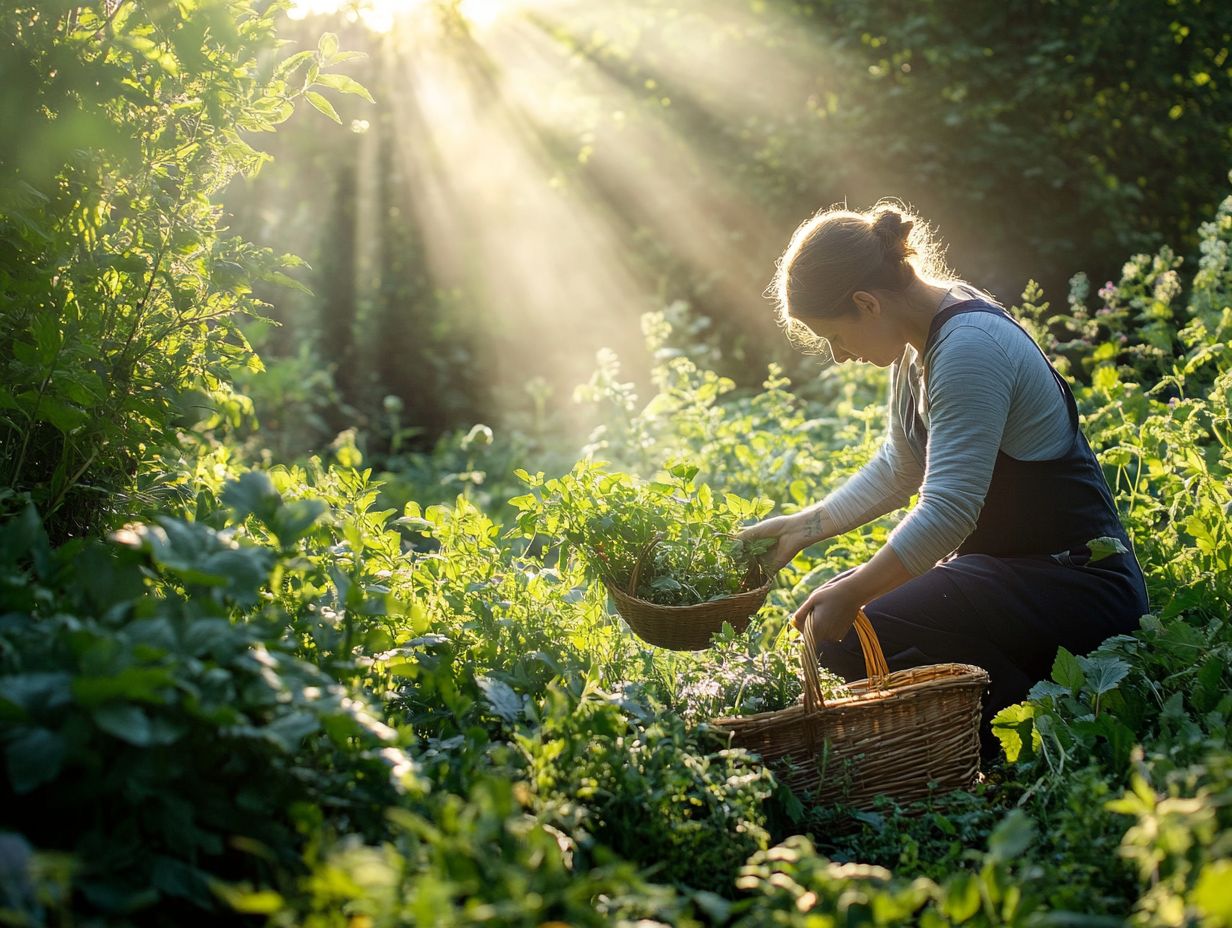 Identifying Edible Plants and Fruits