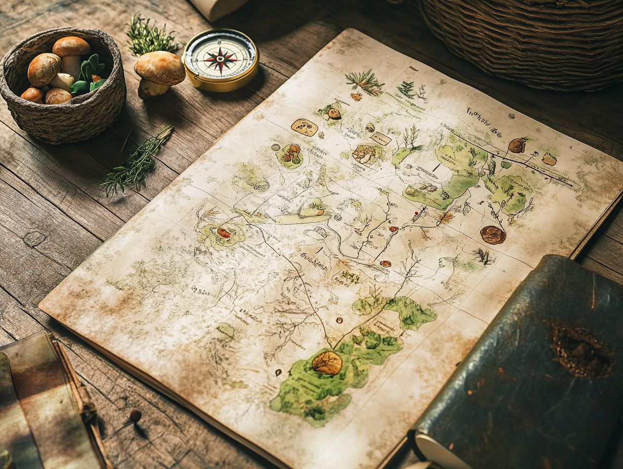 A guide for creating a foraging map