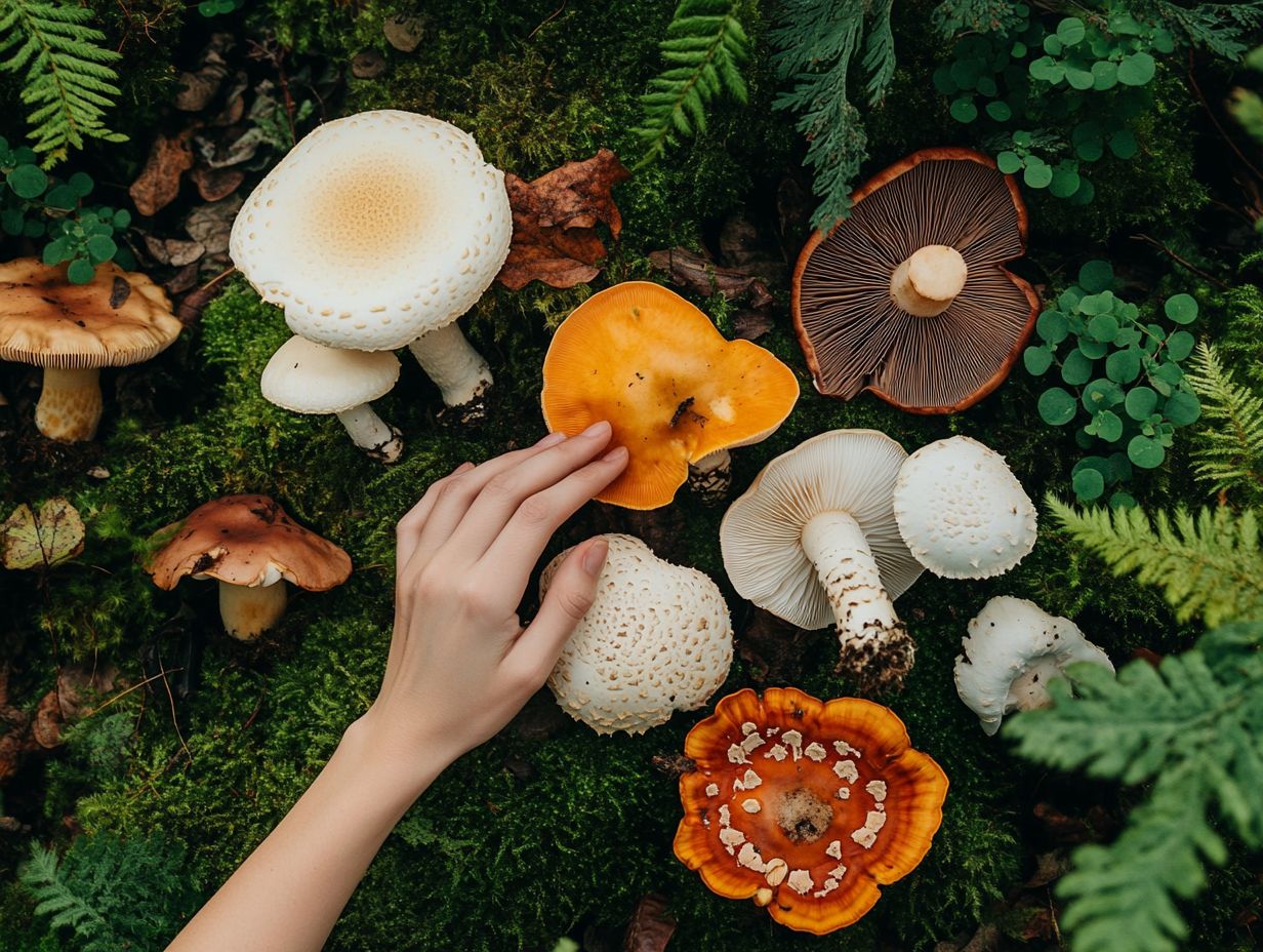 Common Edible Mushroom Species