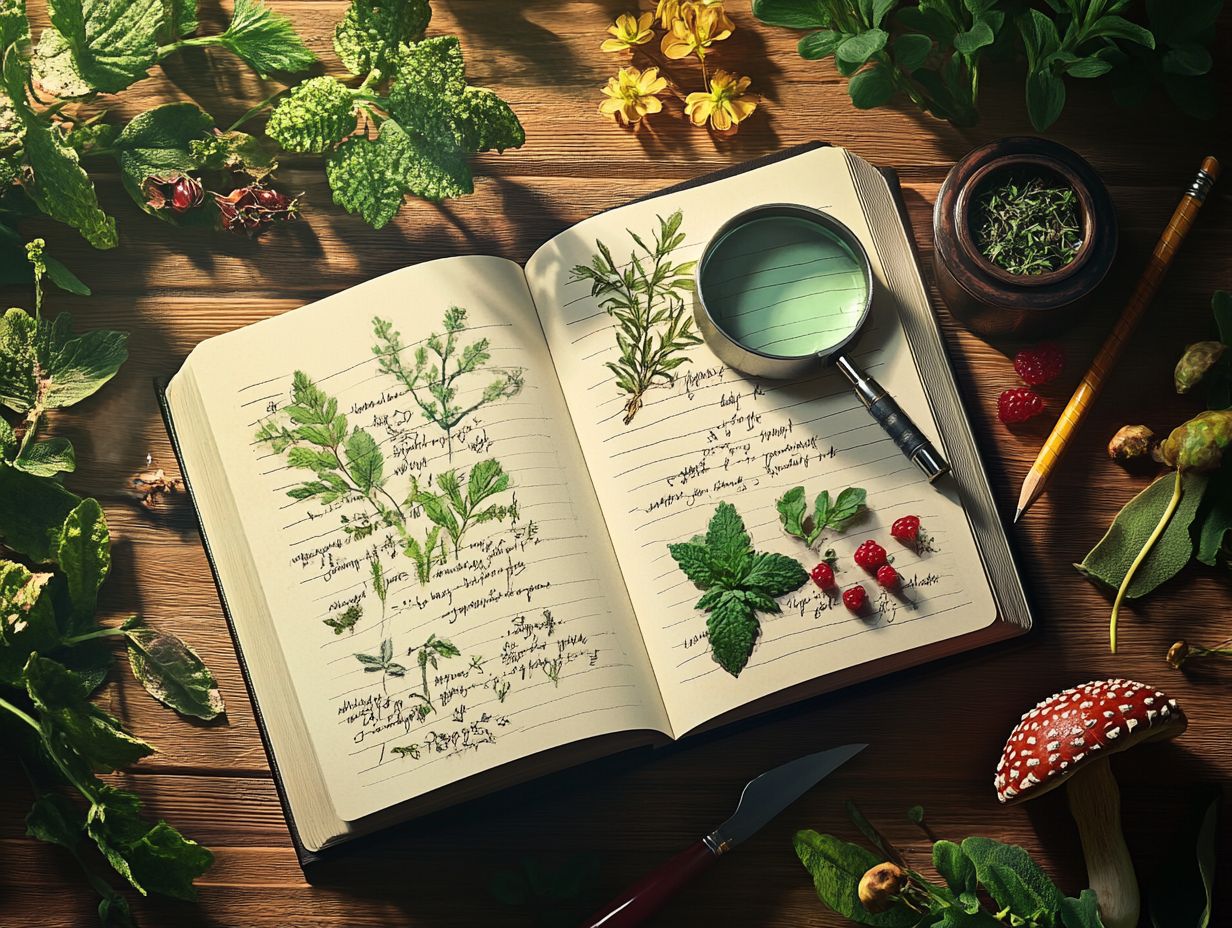 What to Include in a Foraging Journal