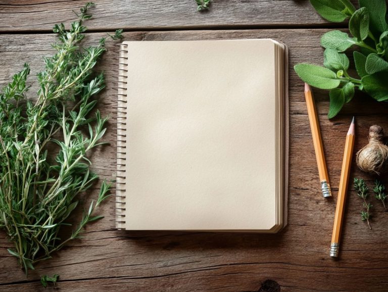 How to Create a Foraging Journal