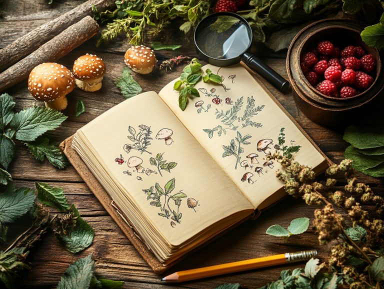 How to Create a Foraging Journal?